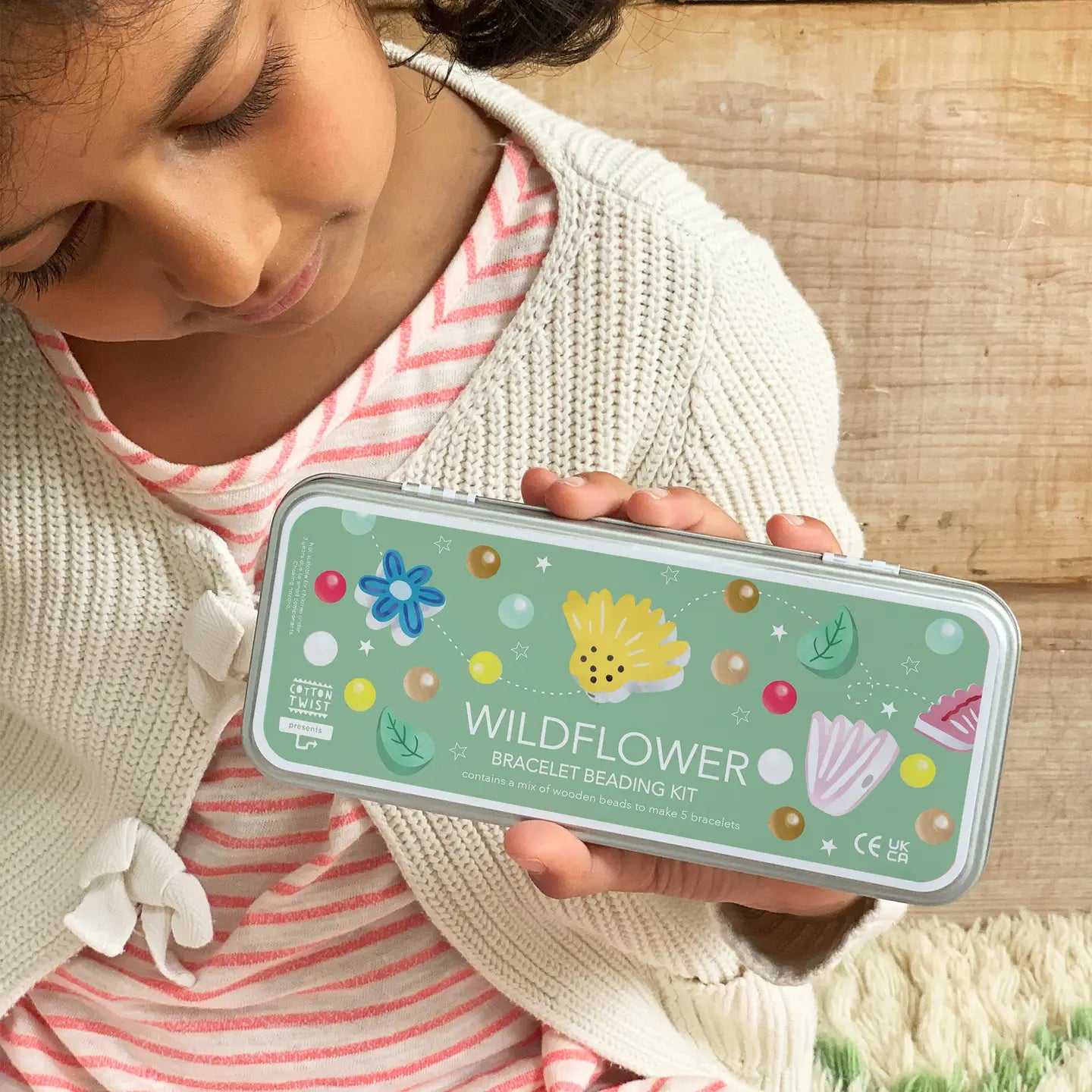 Villblomster perlesett