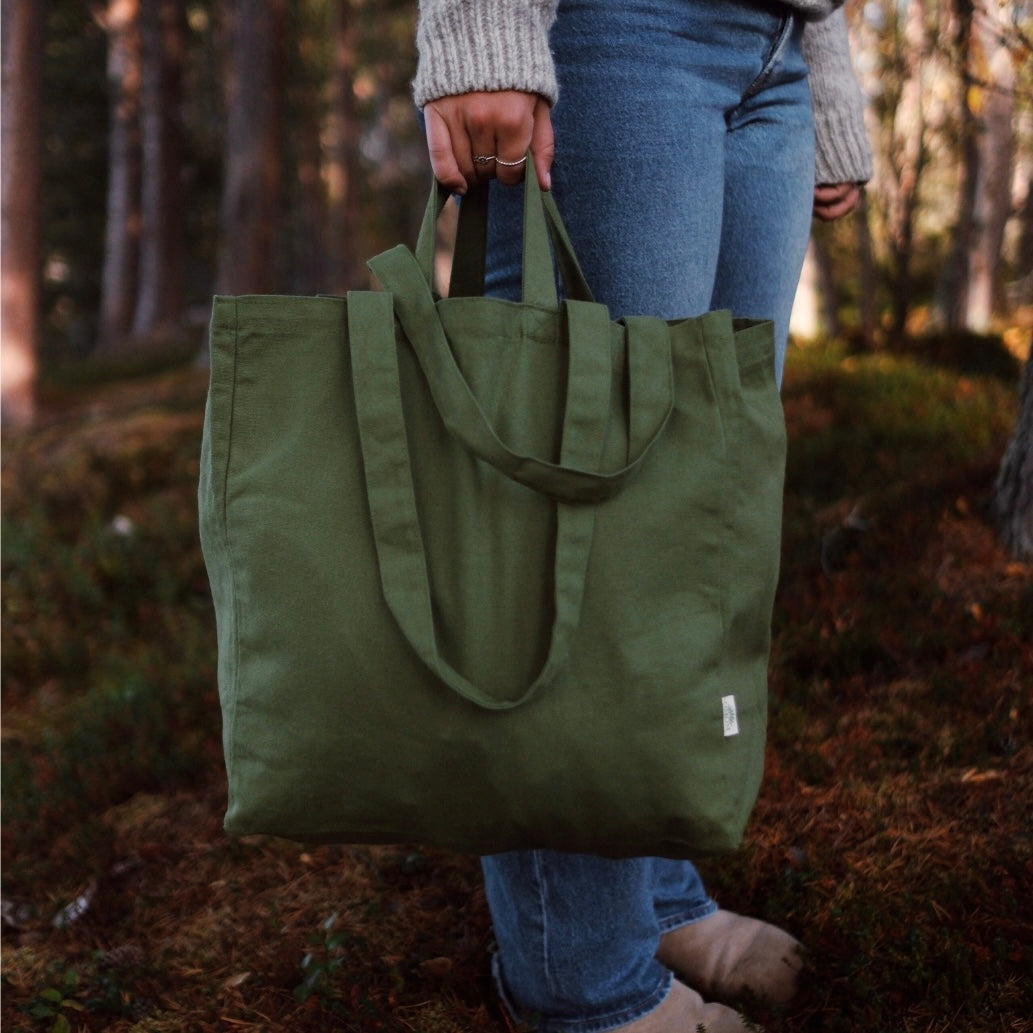 Totebag i økologisk bomull - velg farge