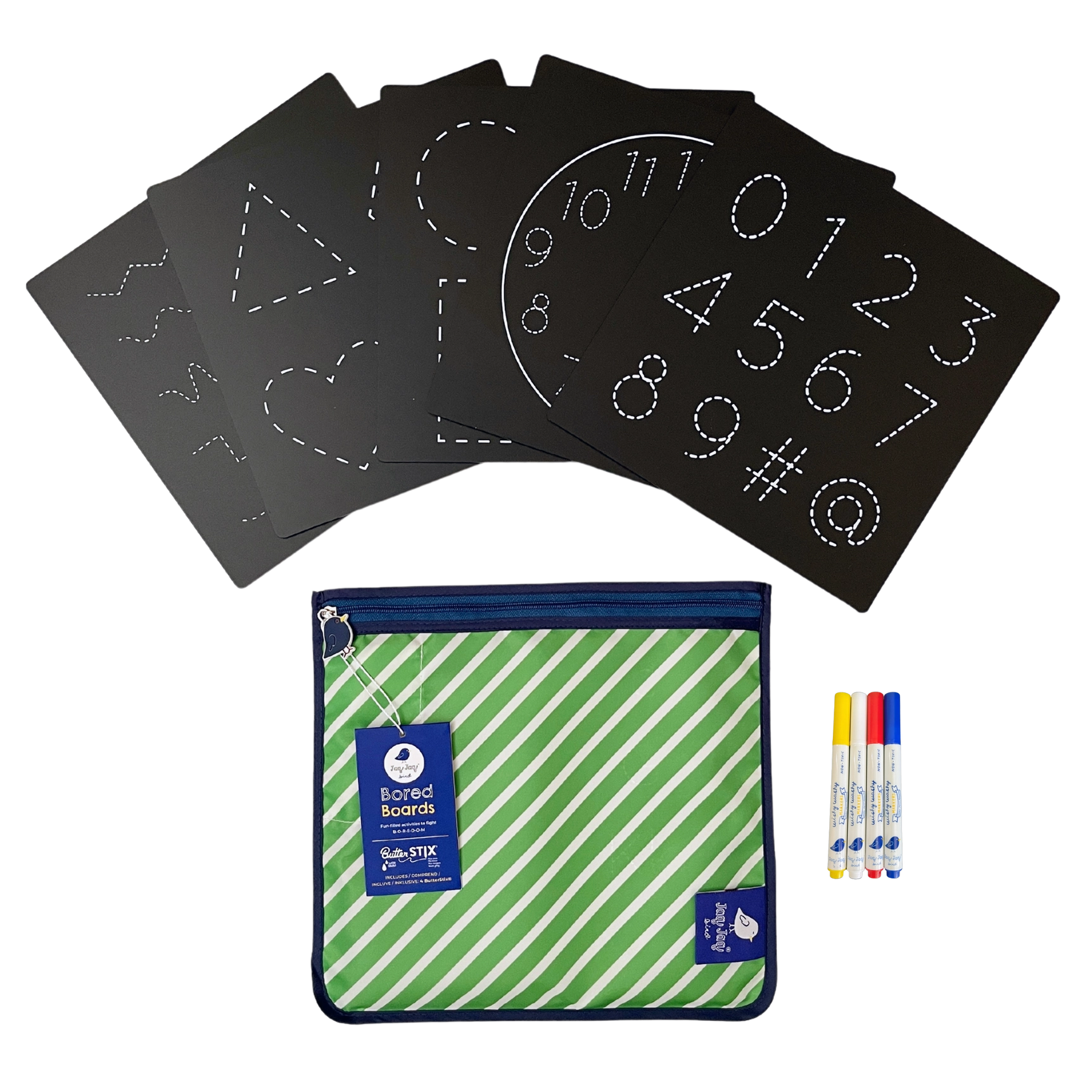 Krittavle - tall/former/klokke