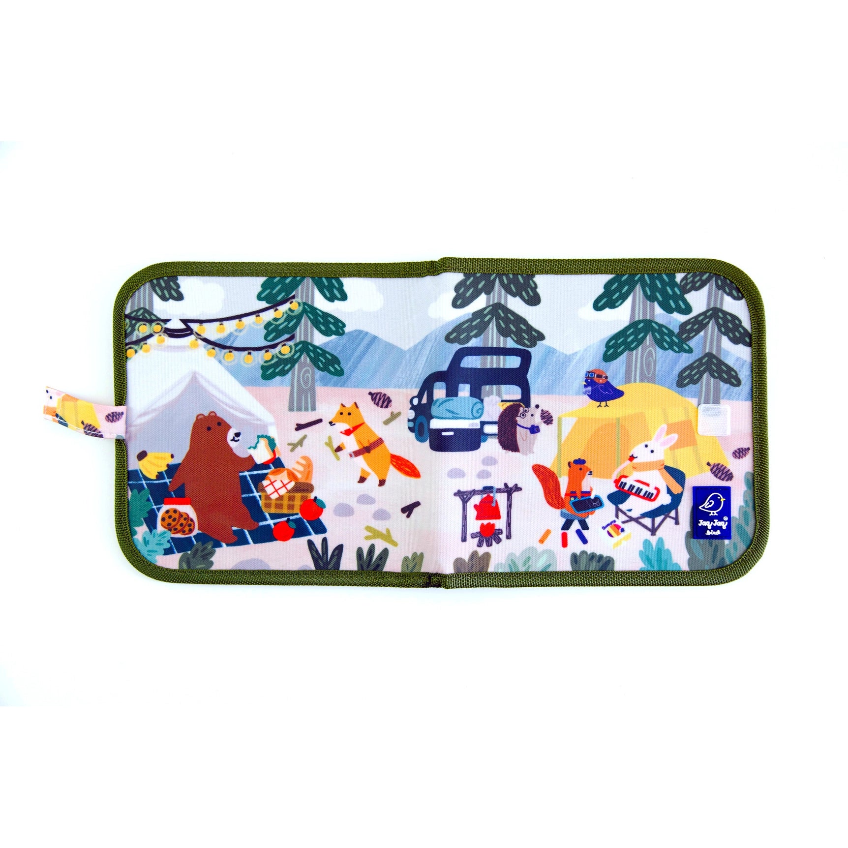 Camping tavle aktivitetsbok