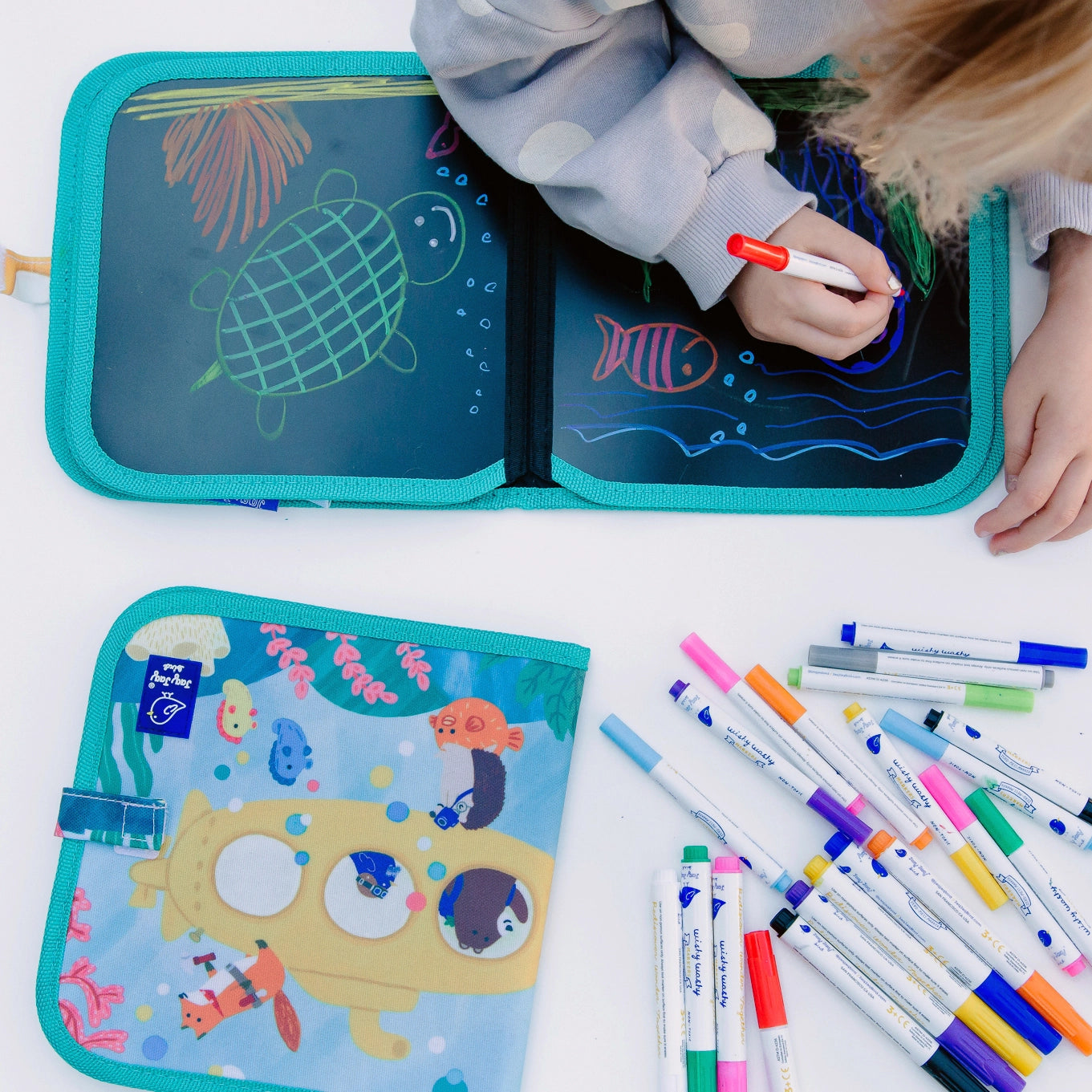 Ubåt tavle aktivitetsbok