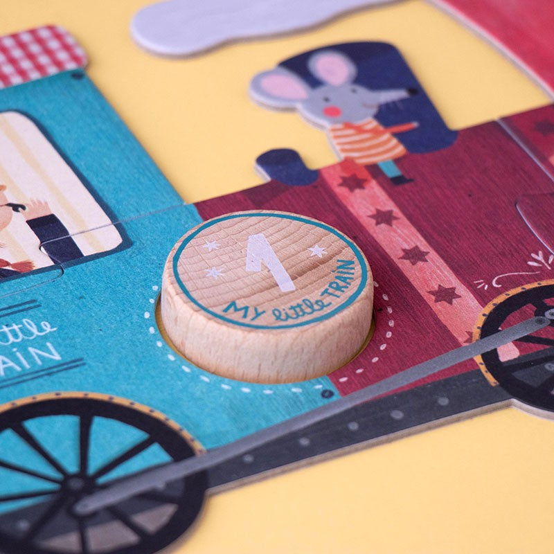 My Little Train Puslespill 2+