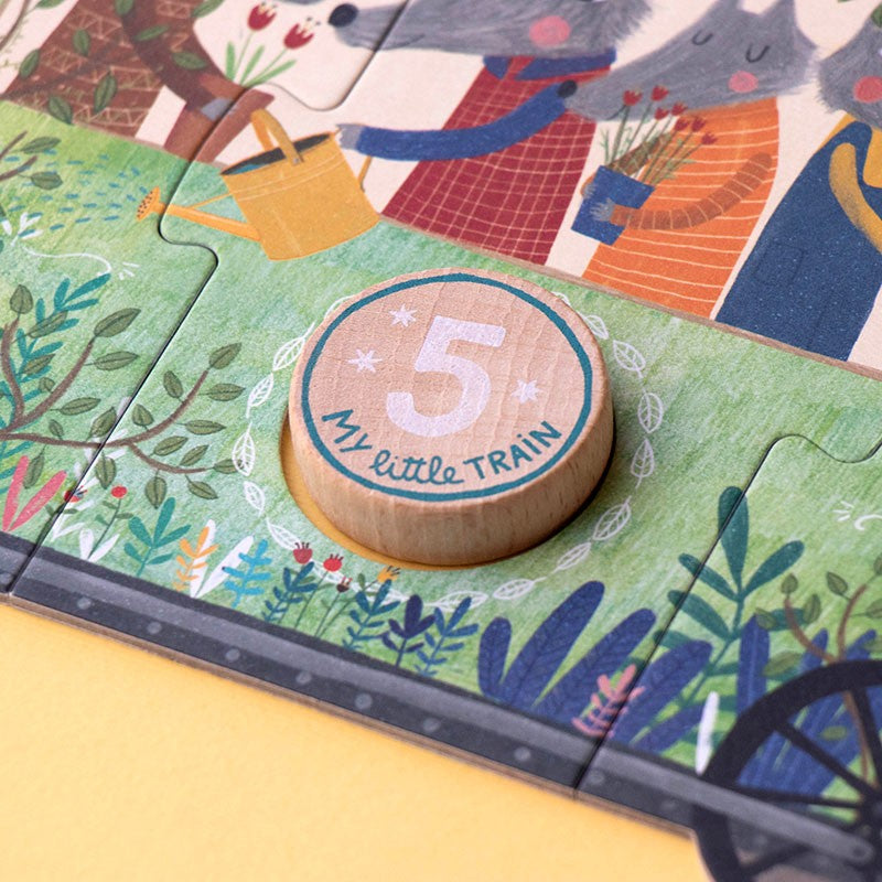 My Little Train Puslespill 2+