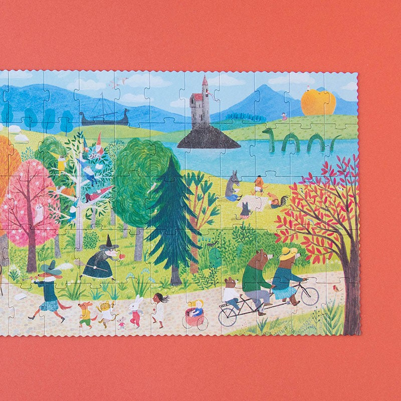 Once upon a time - Historiefortellende Puslespill 5+