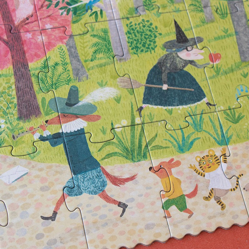 Once upon a time - Historiefortellende Puslespill 5+