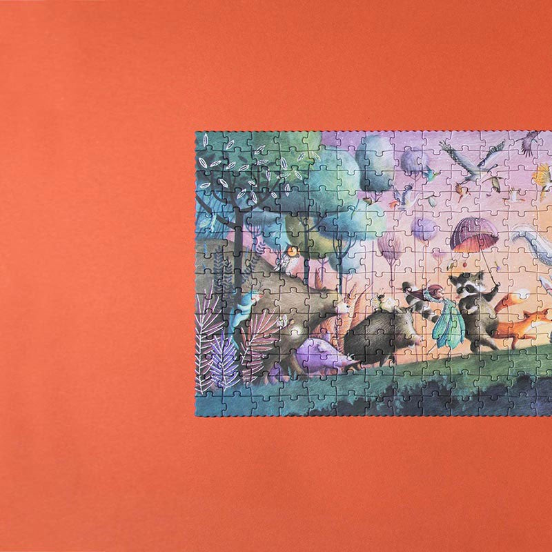 Enhjørning Puslespill 8+