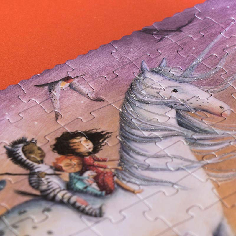 Enhjørning Puslespill 8+