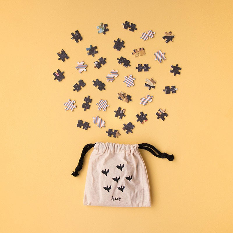 Verdensrommet Pocket Puslespill 6+