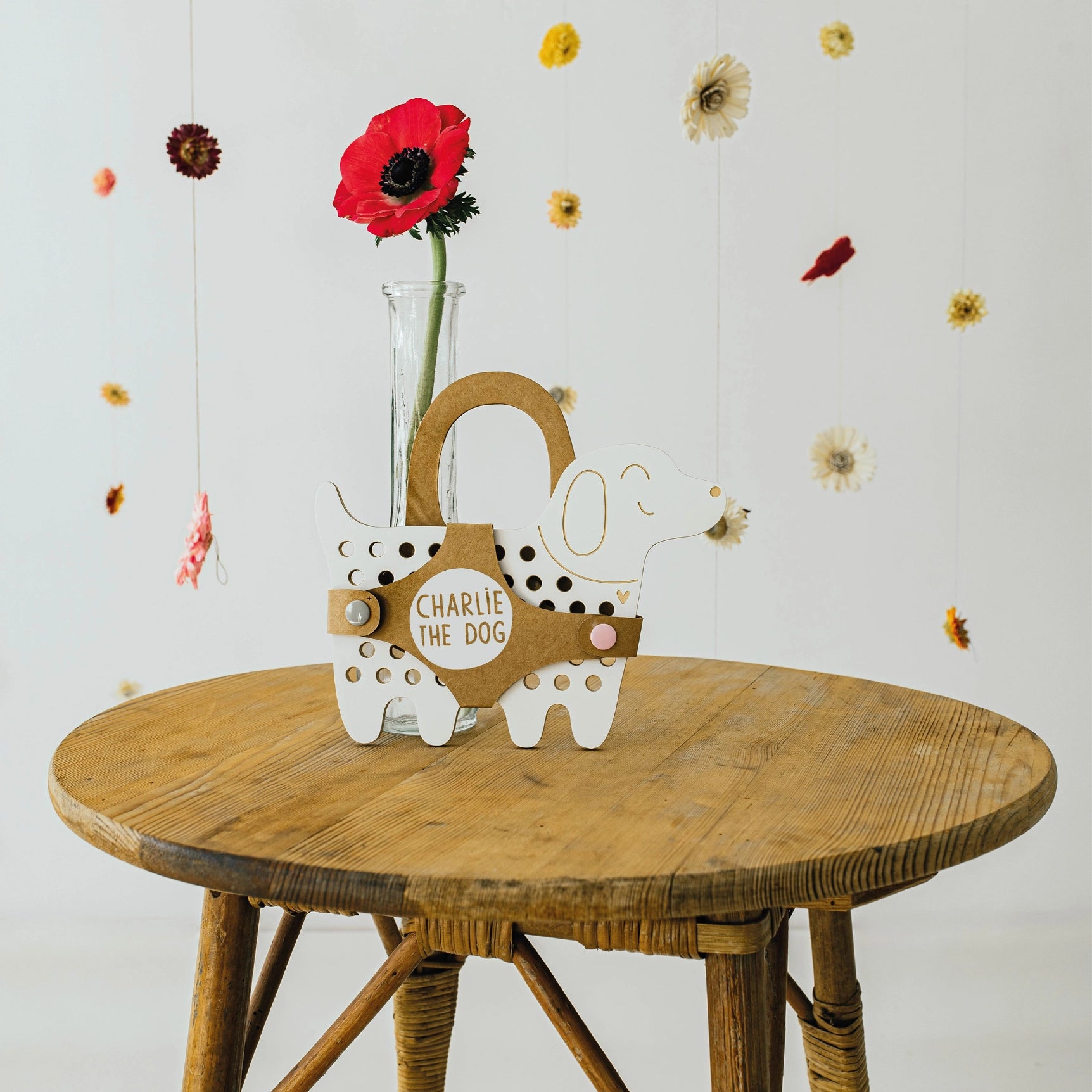 Montessori snøreleke - hunden Charlie