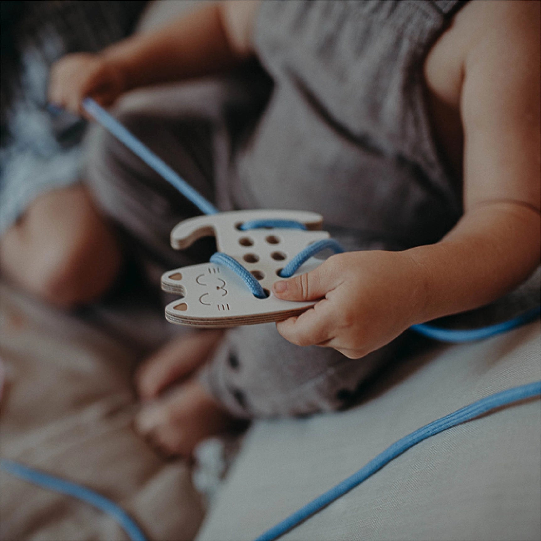 Montessori snøreleke - Katt