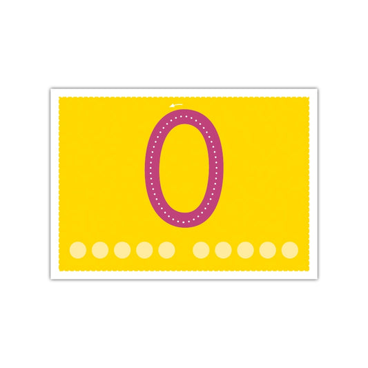 Prikkesett - tall 0 - 10
