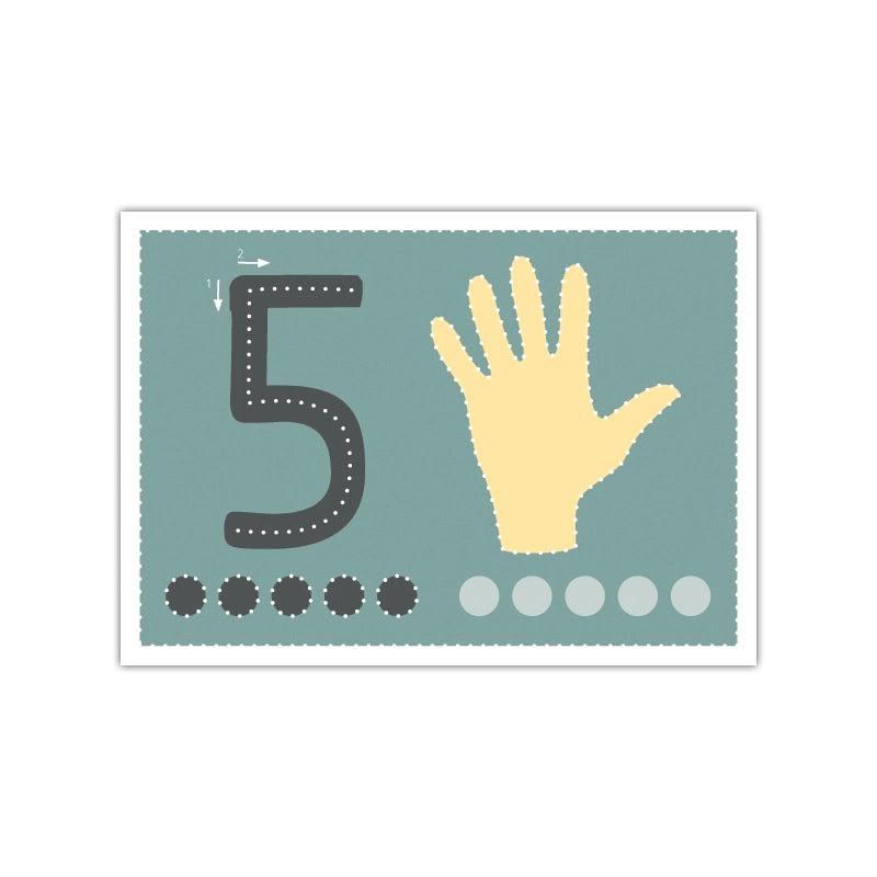 Prikkesett - tall 0 - 10