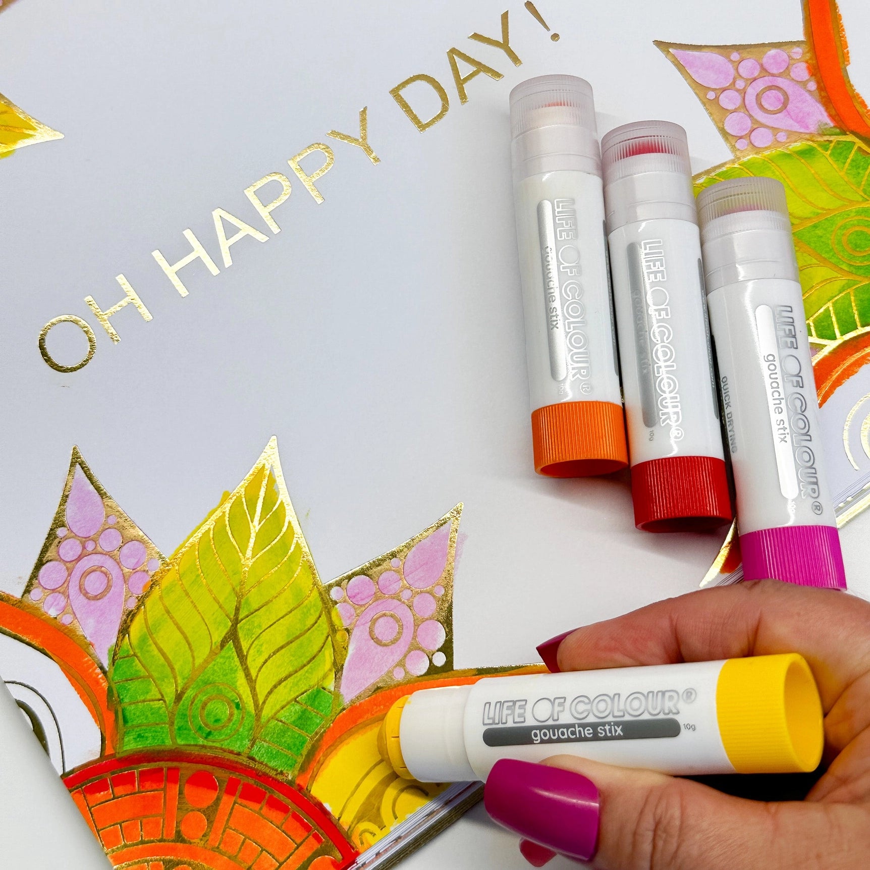 Maletusjer - sett med 12 klassiske farger