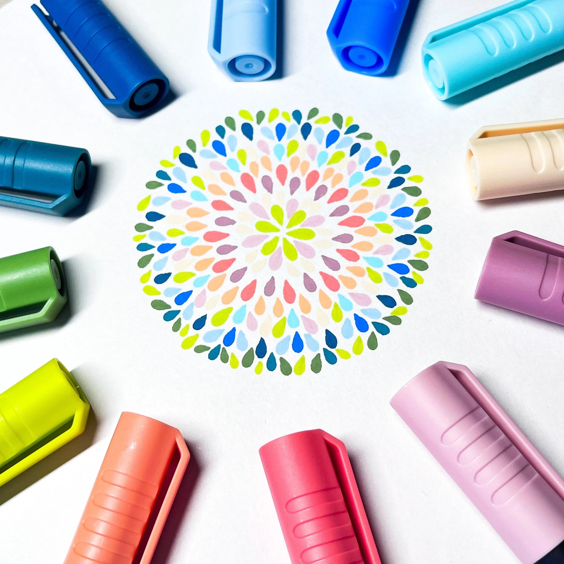 Vannbasert giftfri akryltusjer - havet