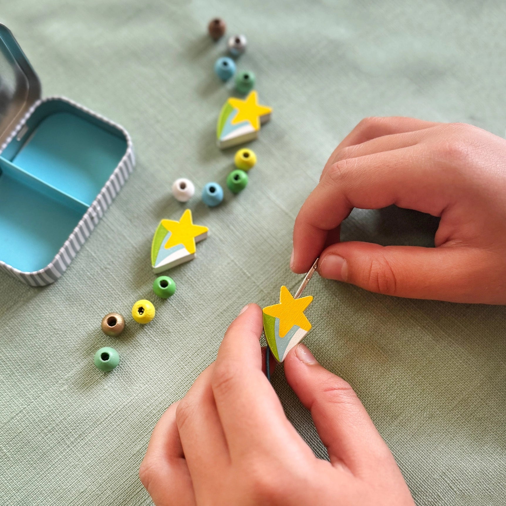 Mini Shooting Star perlesett