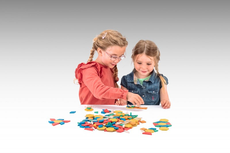 Geometriske former (250 deler)