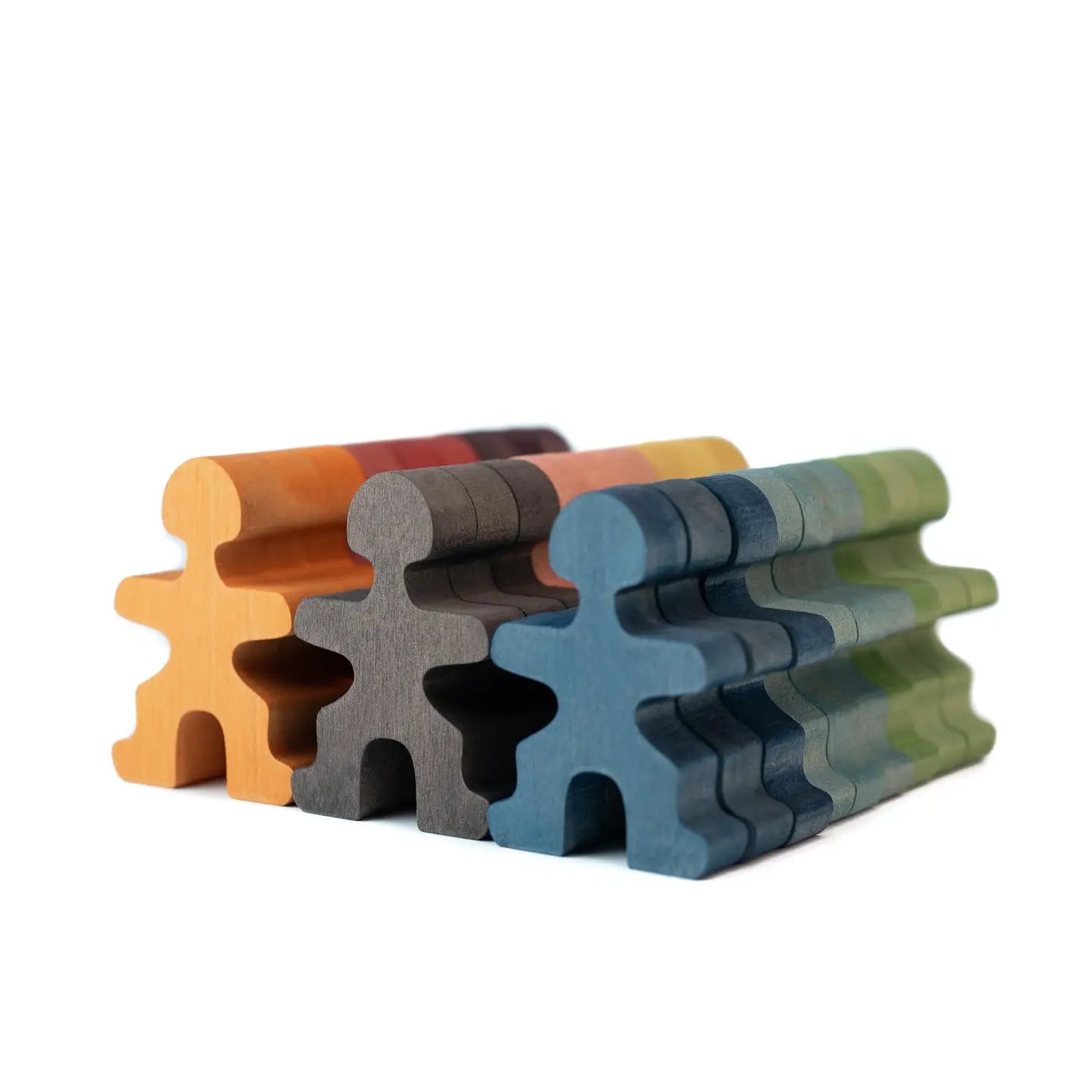 Full flokk i farger (27 deler)