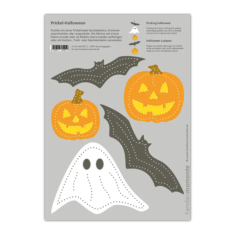 Enkeltvis mønsterark til prikksett