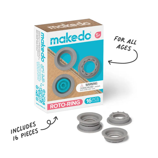 Makedo Roto-ring til pappkonstruksjon