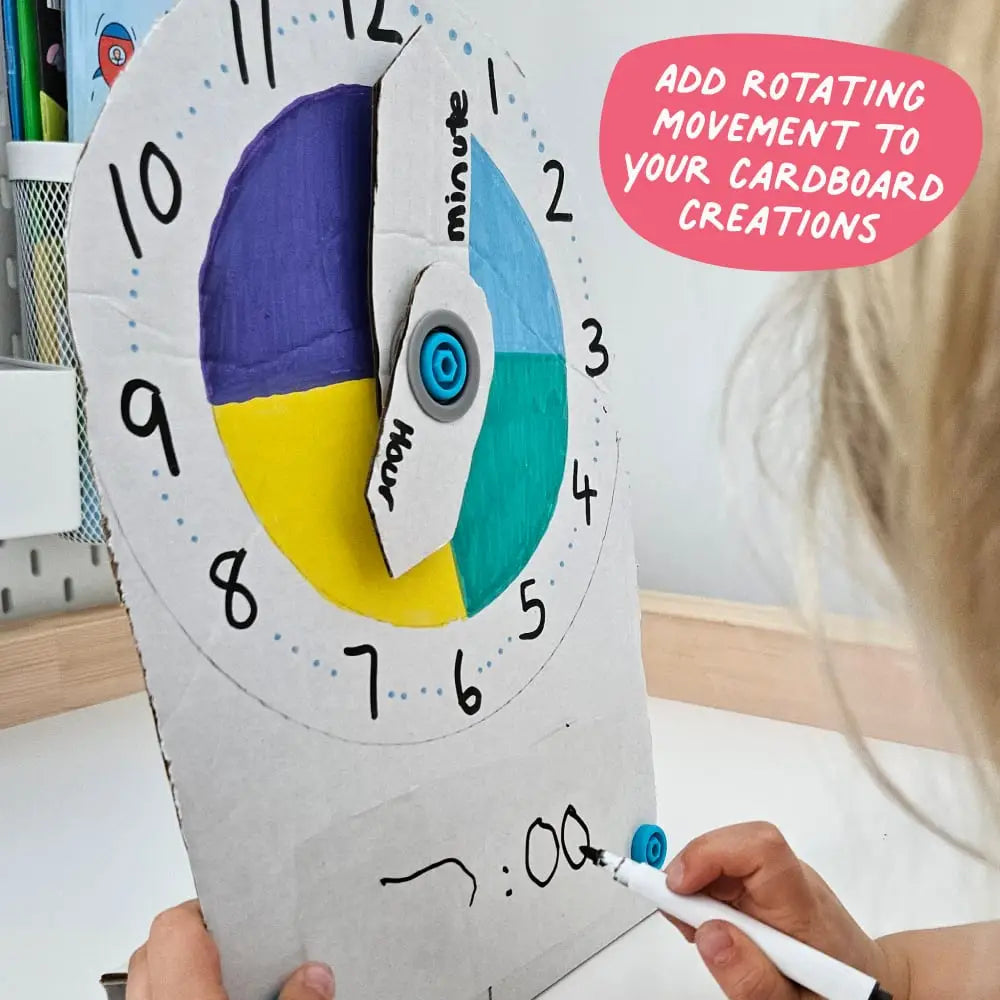 Makedo Roto-ring til pappkonstruksjon