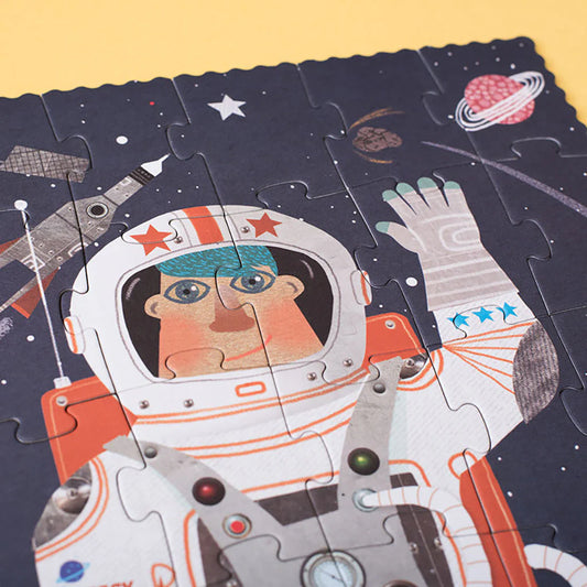 Astronaut Pocket Puslespill 3+
