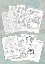 Fargeleggingshefte Juleglede 2023 (digitalt)