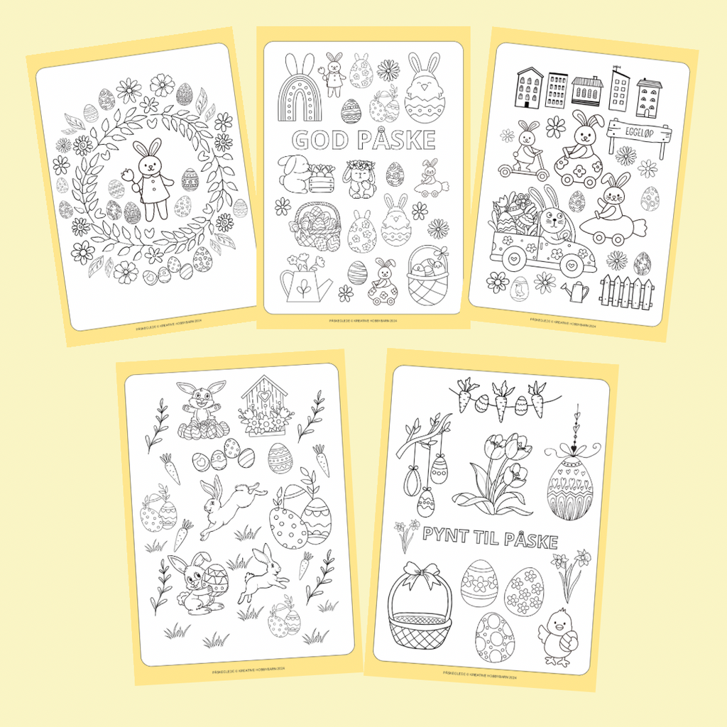 Aktiviteteshefte Påskeglede 2024 (digitalt) Konkurranse utgått