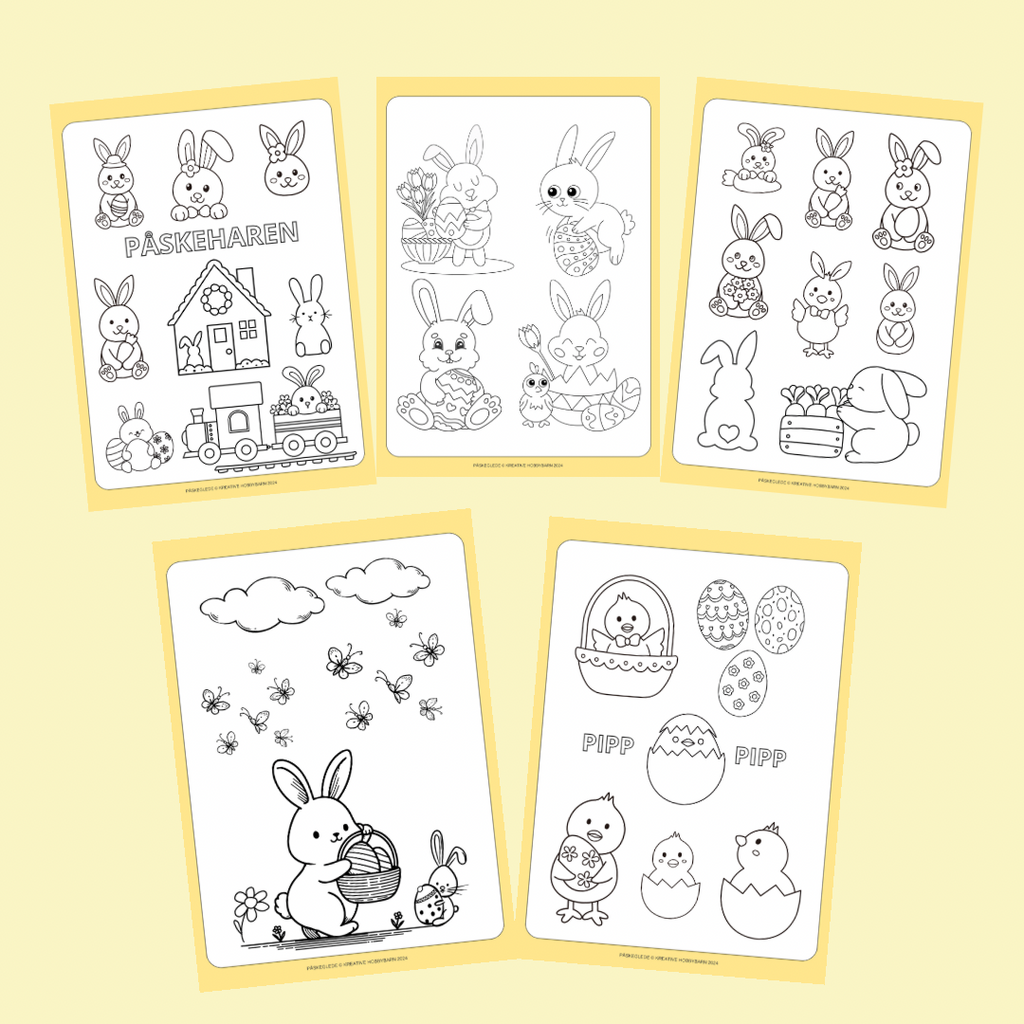Aktiviteteshefte Påskeglede 2024 (digitalt) Konkurranse utgått