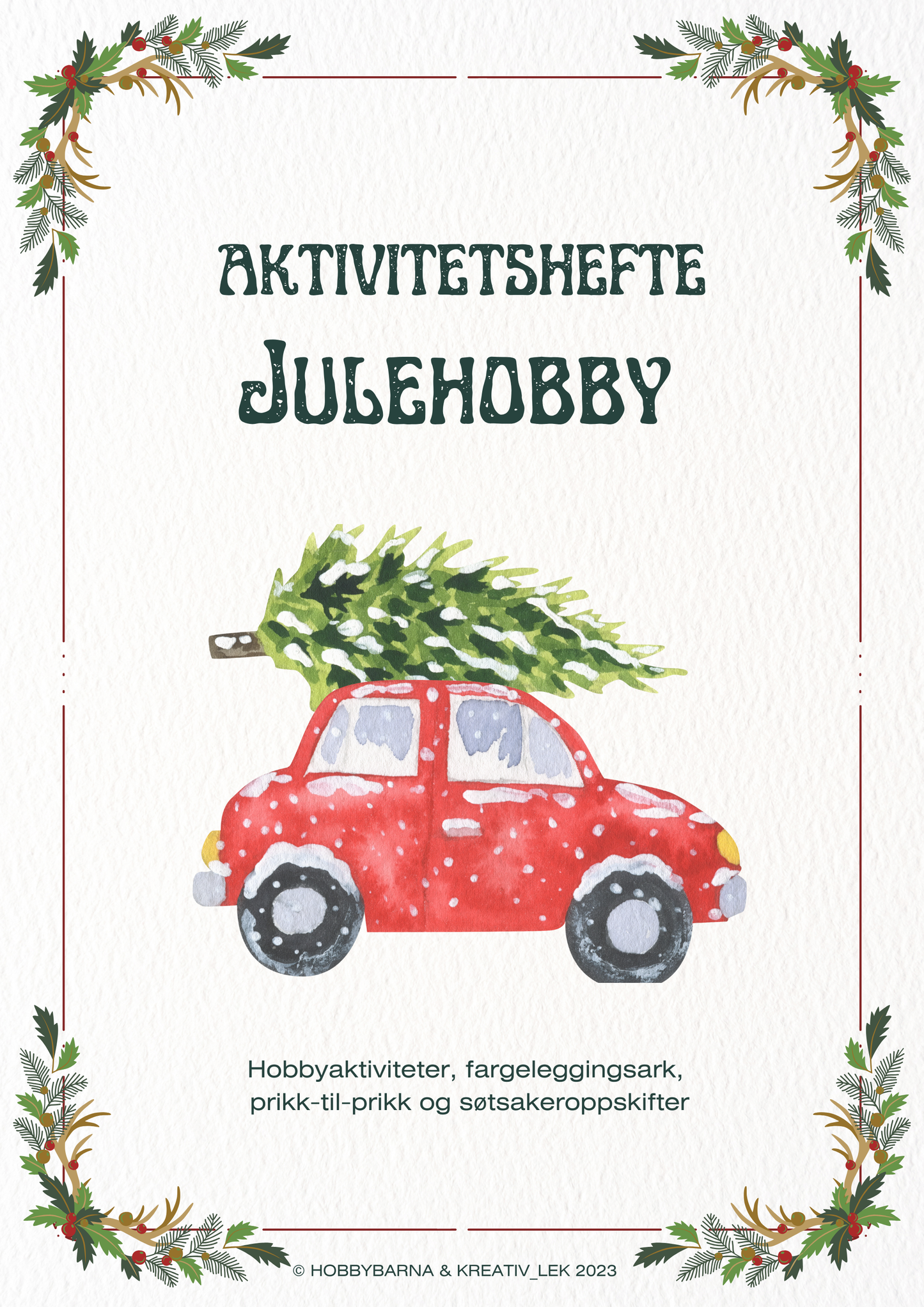 Aktivitetshefte Julehobby 2023 (digitalt)