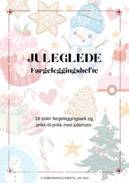 Fargeleggingshefte Juleglede 2023 (digitalt)