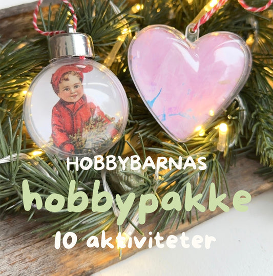 Jule hobbypakke 10 aktiviteter