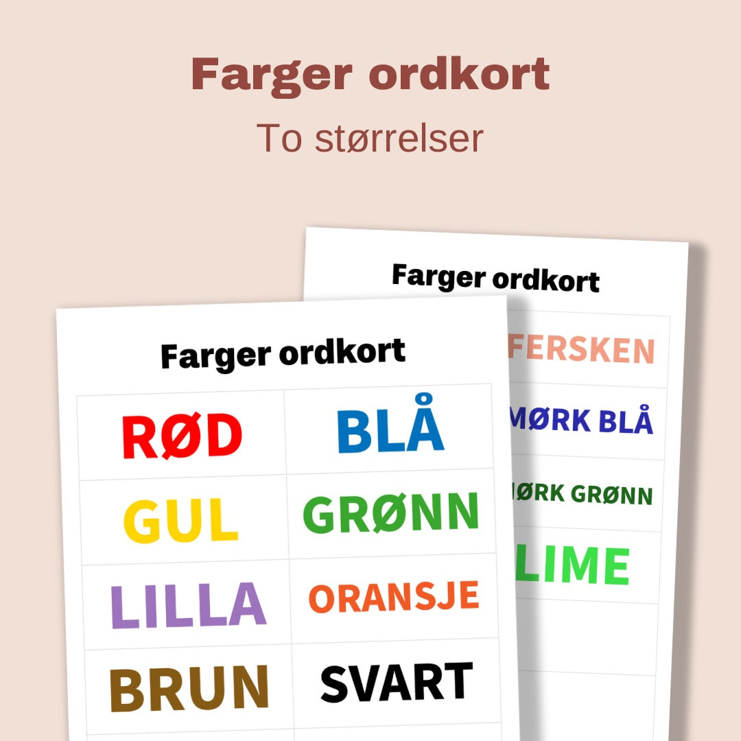 Fargelaboratoriet Aktivitetspakke (digitalt)