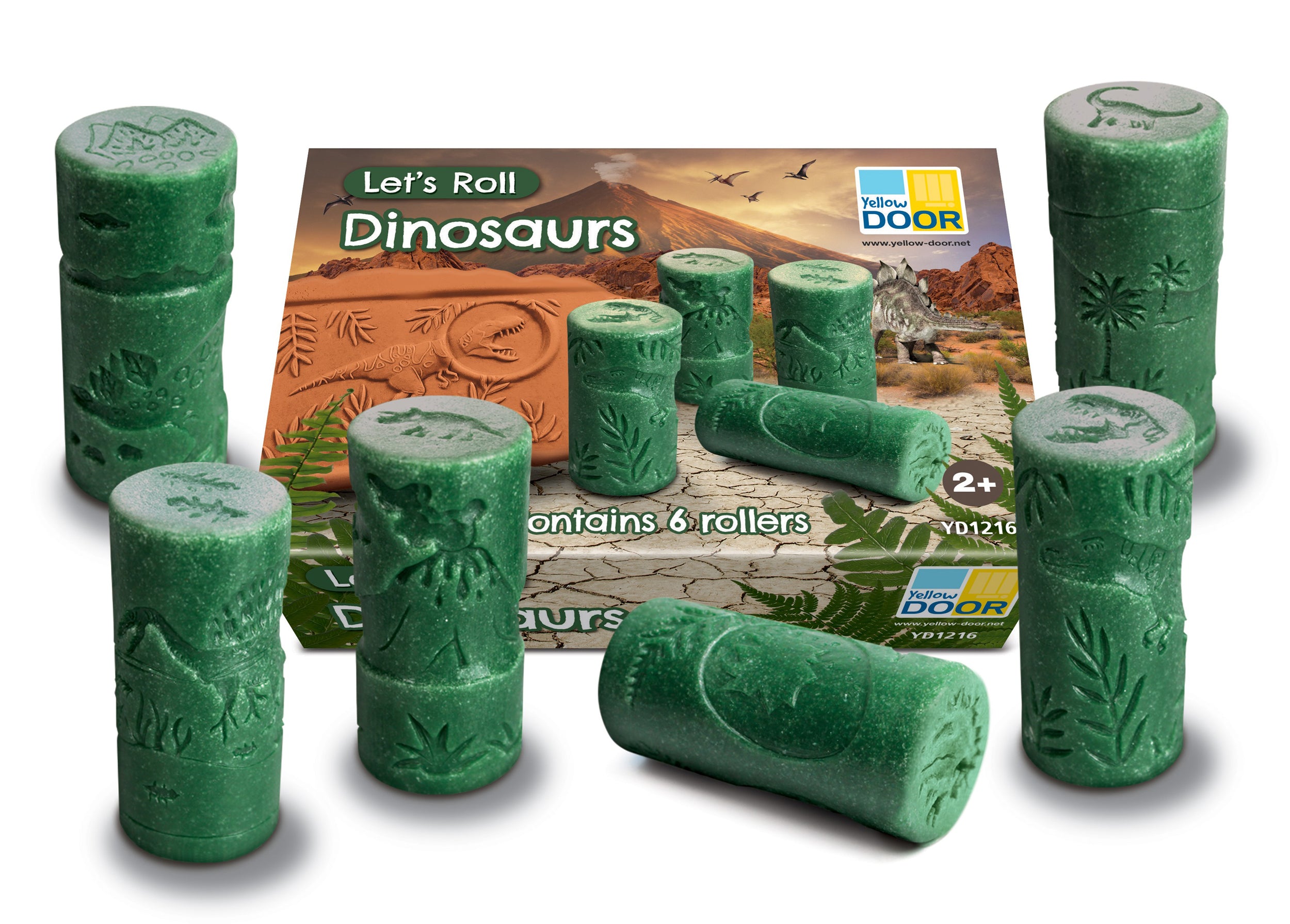 Plastelinaruller dinosaurer