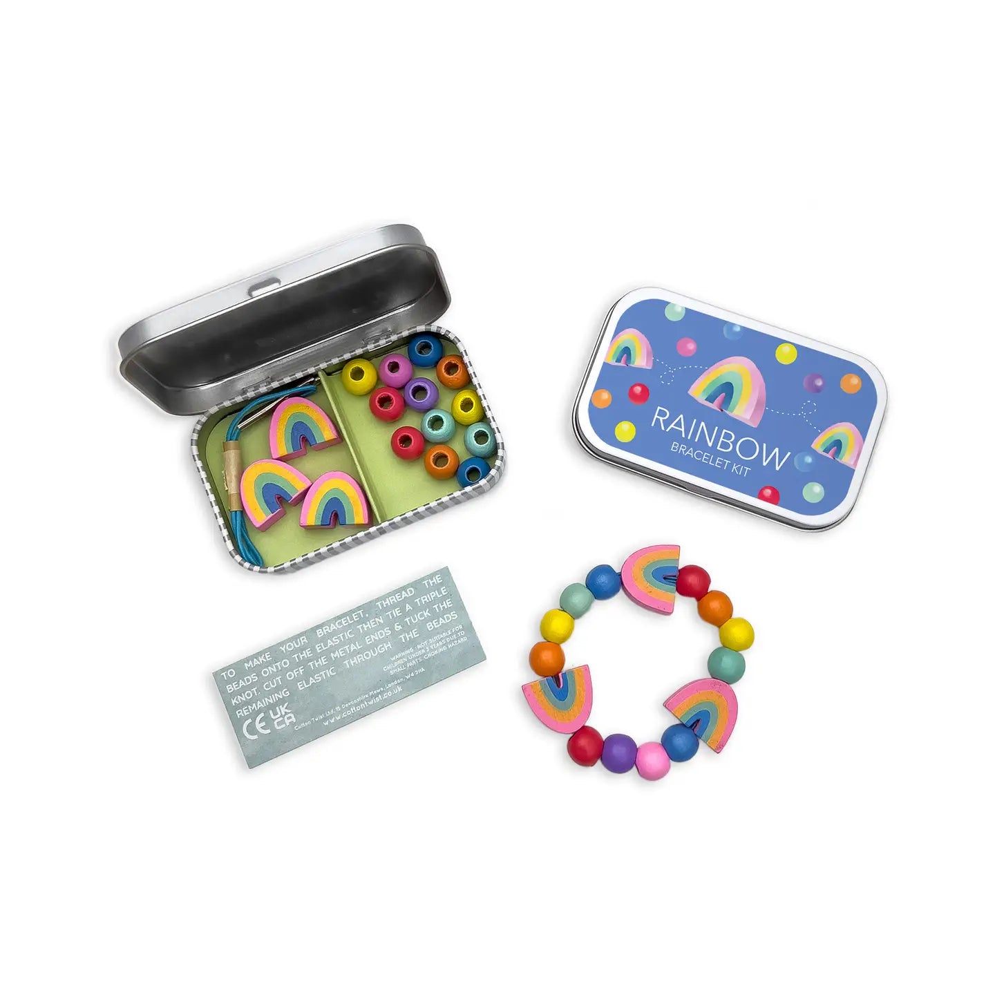 Regnbue armbånd gavesett mini