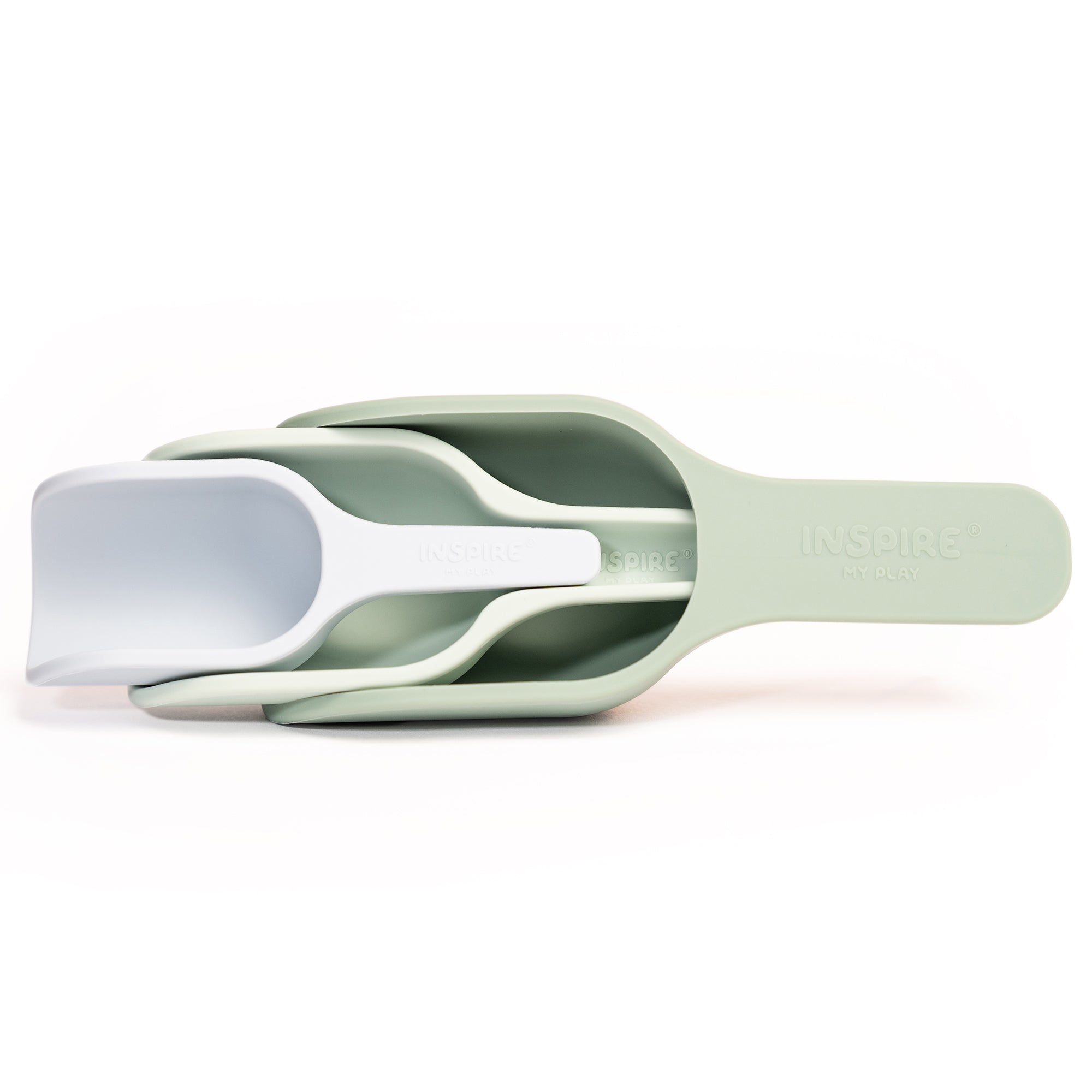 Spader til sanselek (3pk) - velg farge