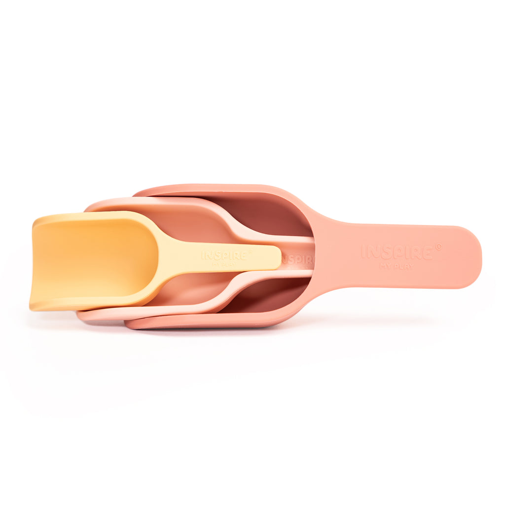 Spader til sanselek (3pk) - velg farge