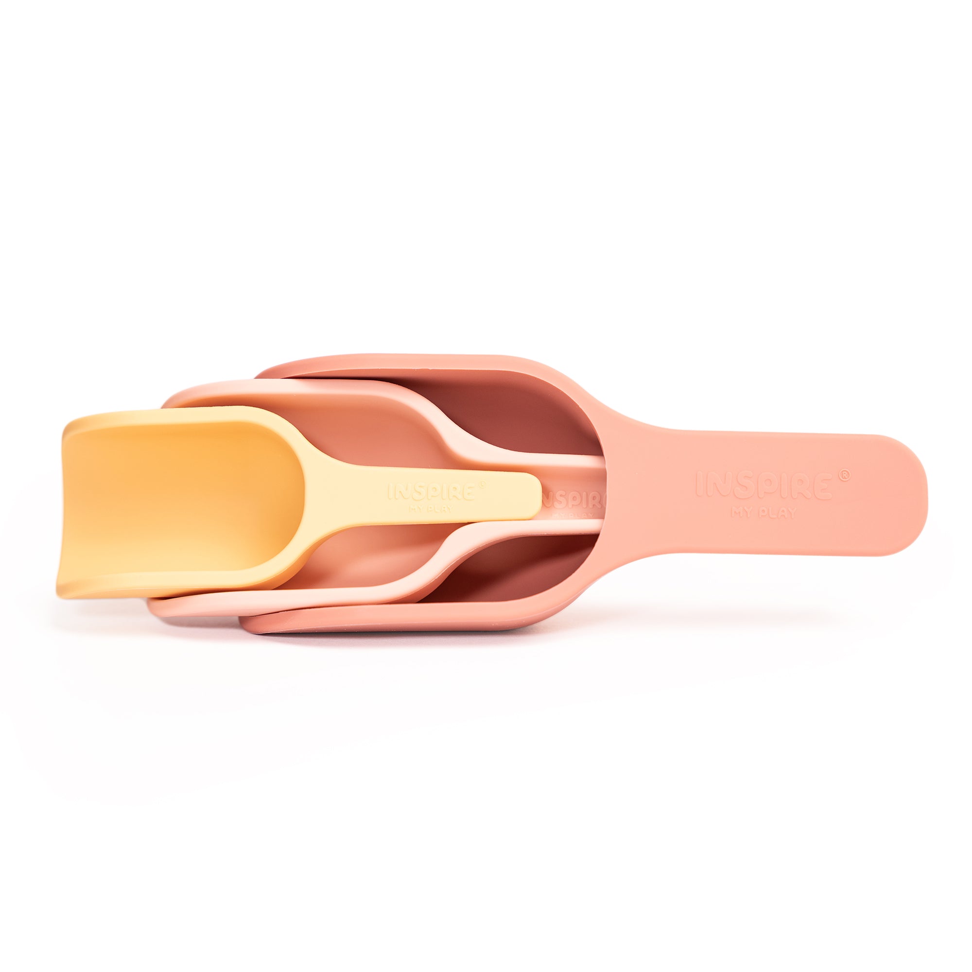 Spader til sanselek (3pk) - velg farge
