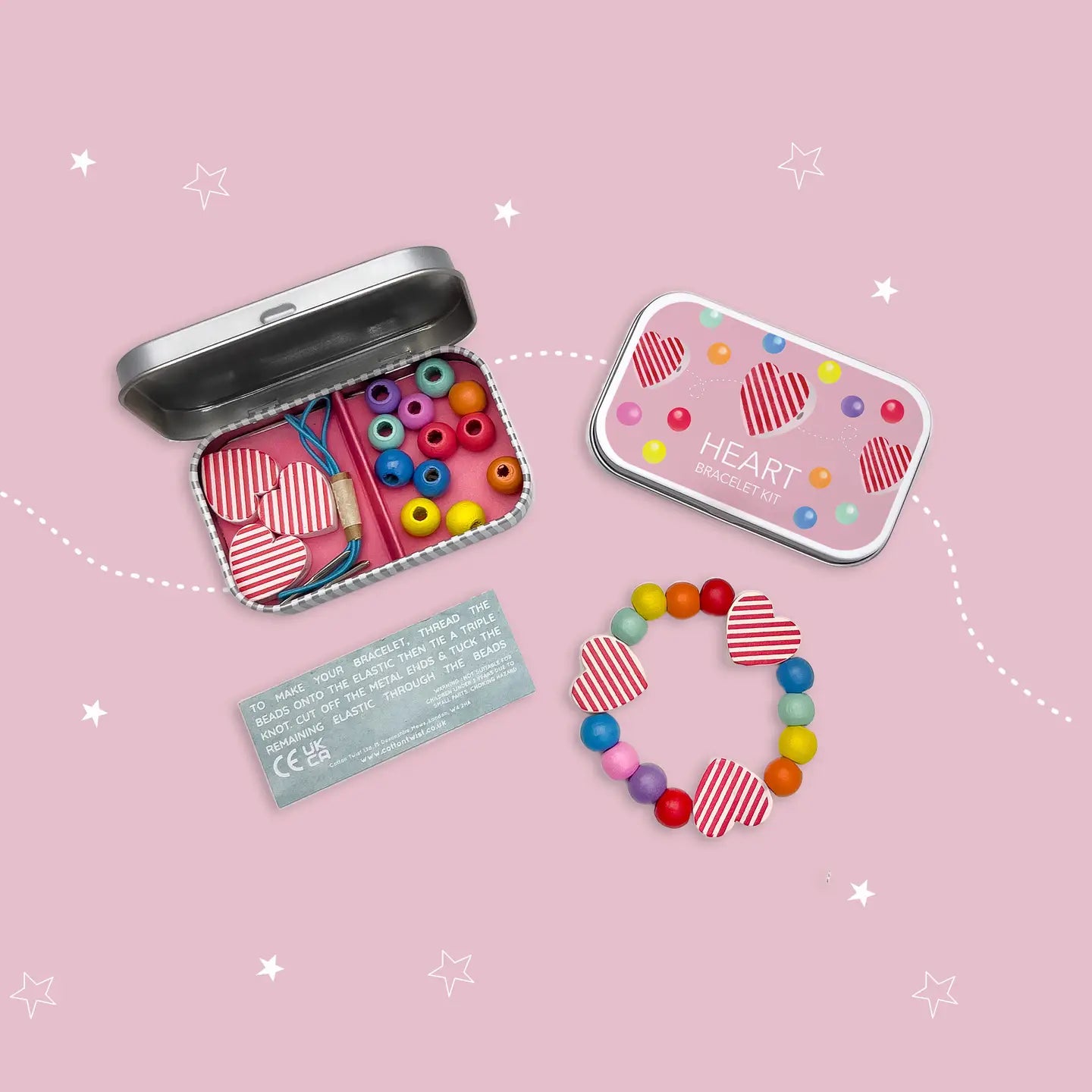 Mini hjerte armbåndssett