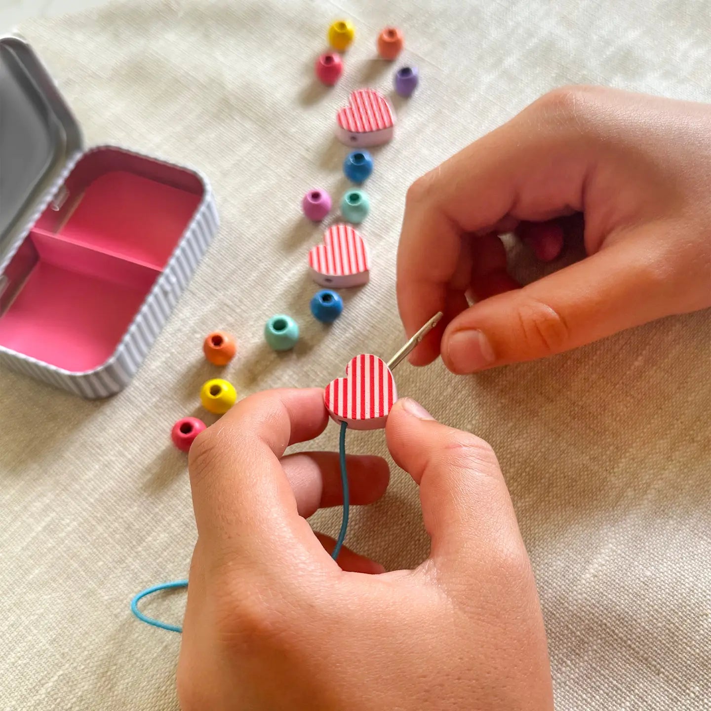 Mini hjerte armbåndssett