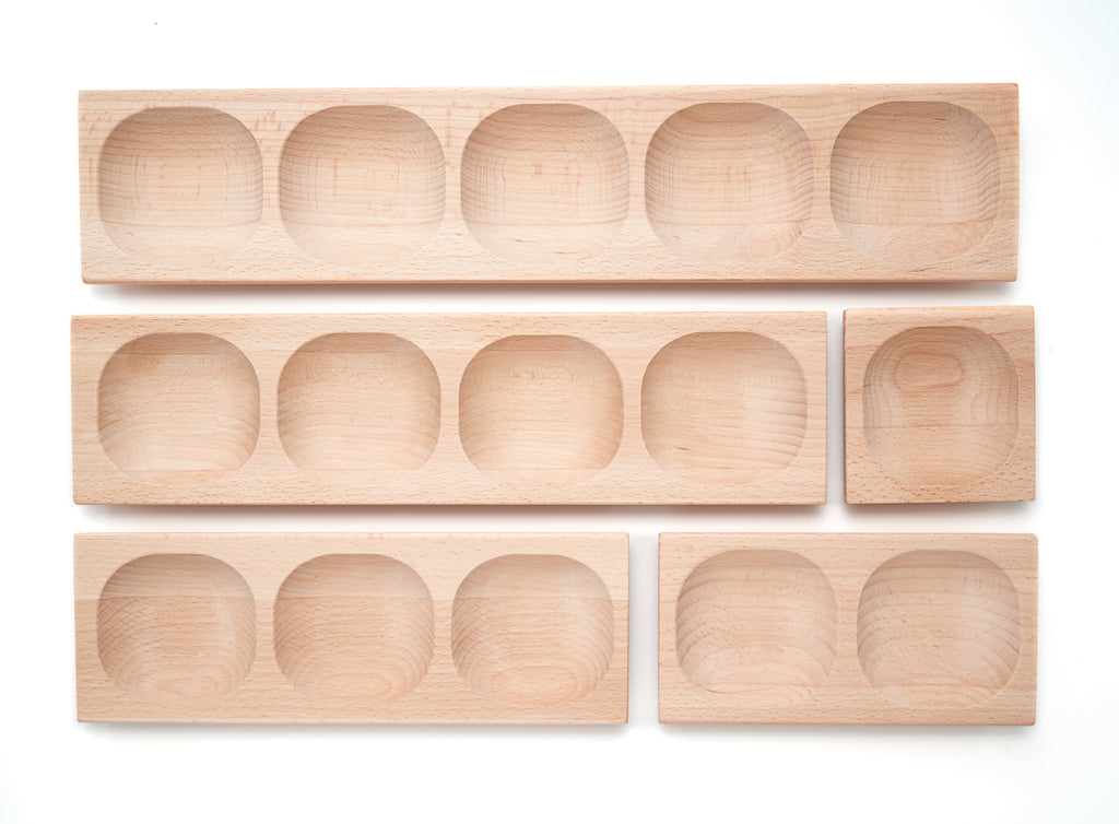 Forhåndsbestilling: Telle sorteringsbrett 1 - 5 i tre