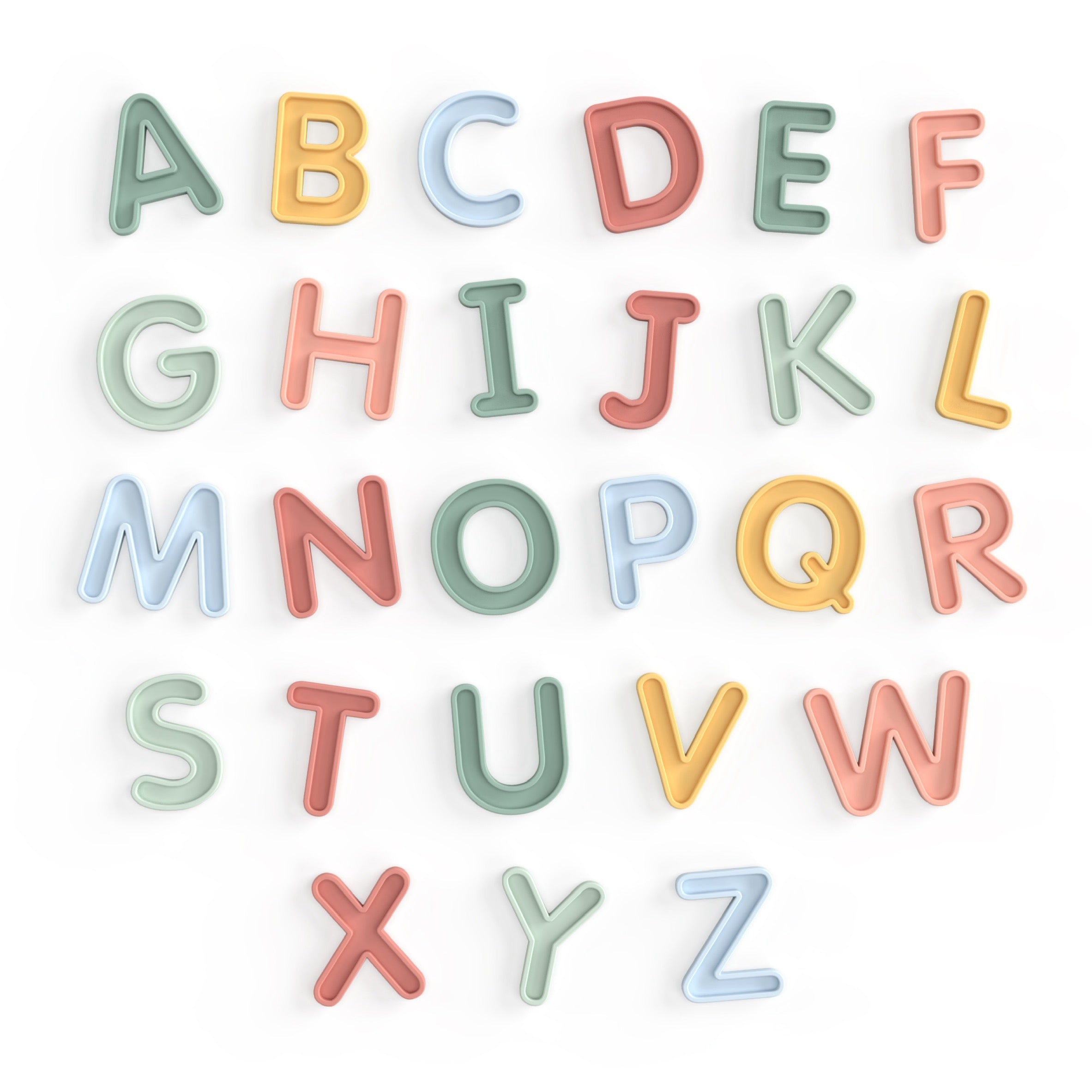 Store bokstaver A - Z