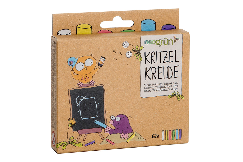 Gatekritt - 6 farger