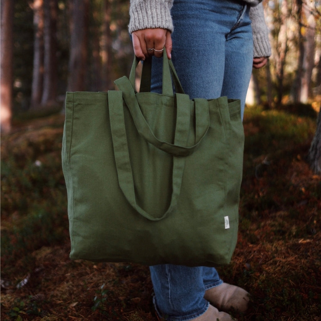 Totebag i økologisk bomull - velg farge