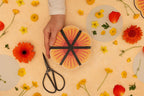 Blomsterformet presse - gul