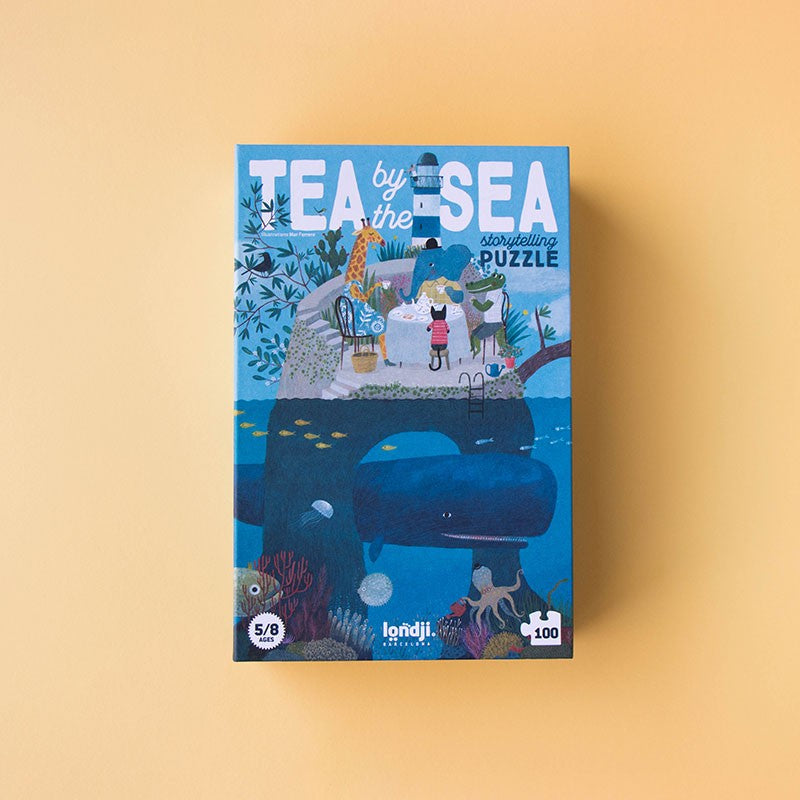 Tea by the sea - historiefortelling puslespill 100brikker