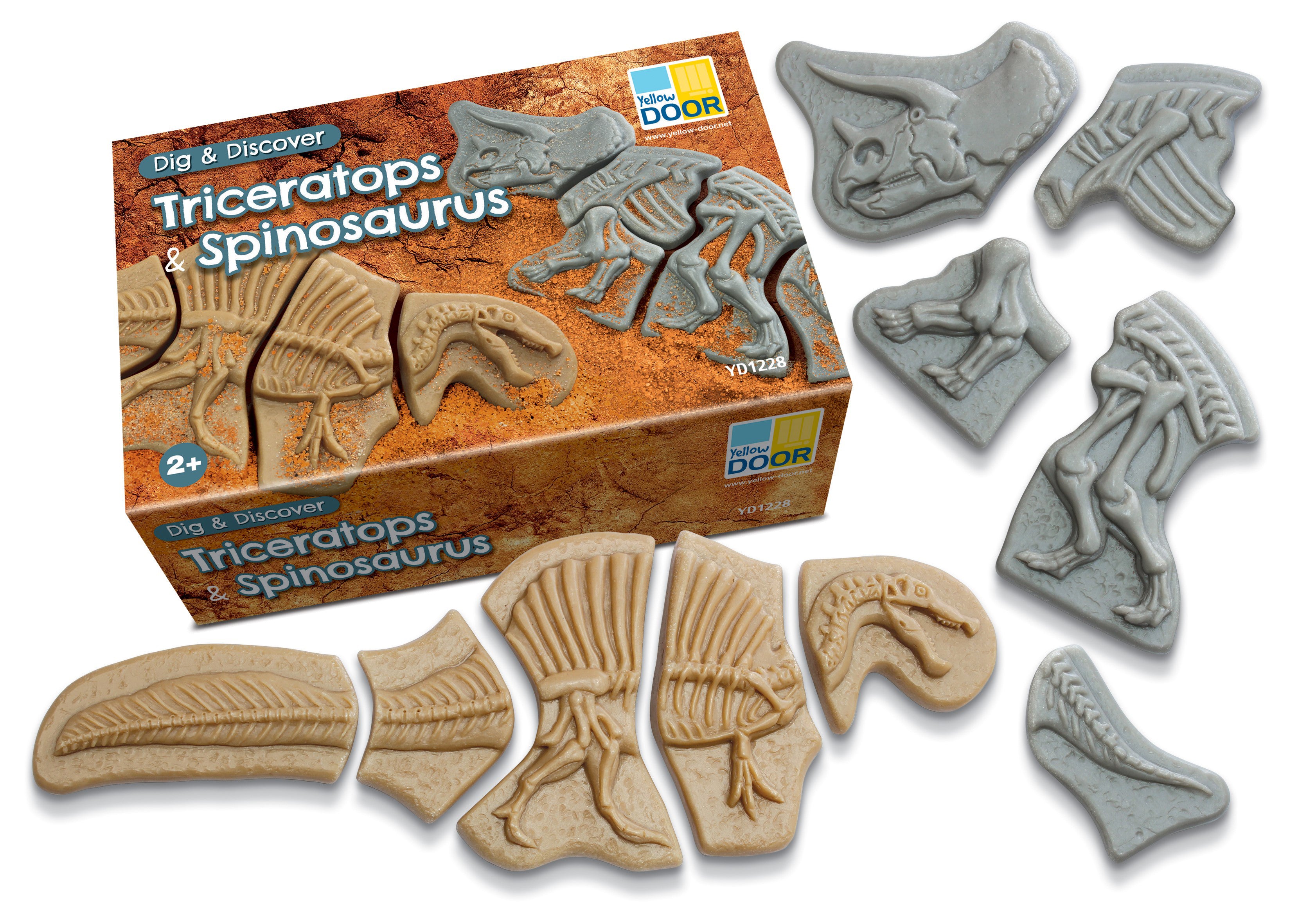 Dig & Discover – Triceratops & Spinosaurus
