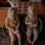 Montessori snøreleke - lille lam