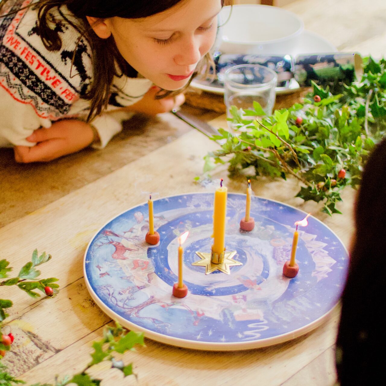 Forhåndsbestilling: Waldorf Adventshjul (Vinterbrett)
