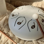 Ståltungetromme for barn