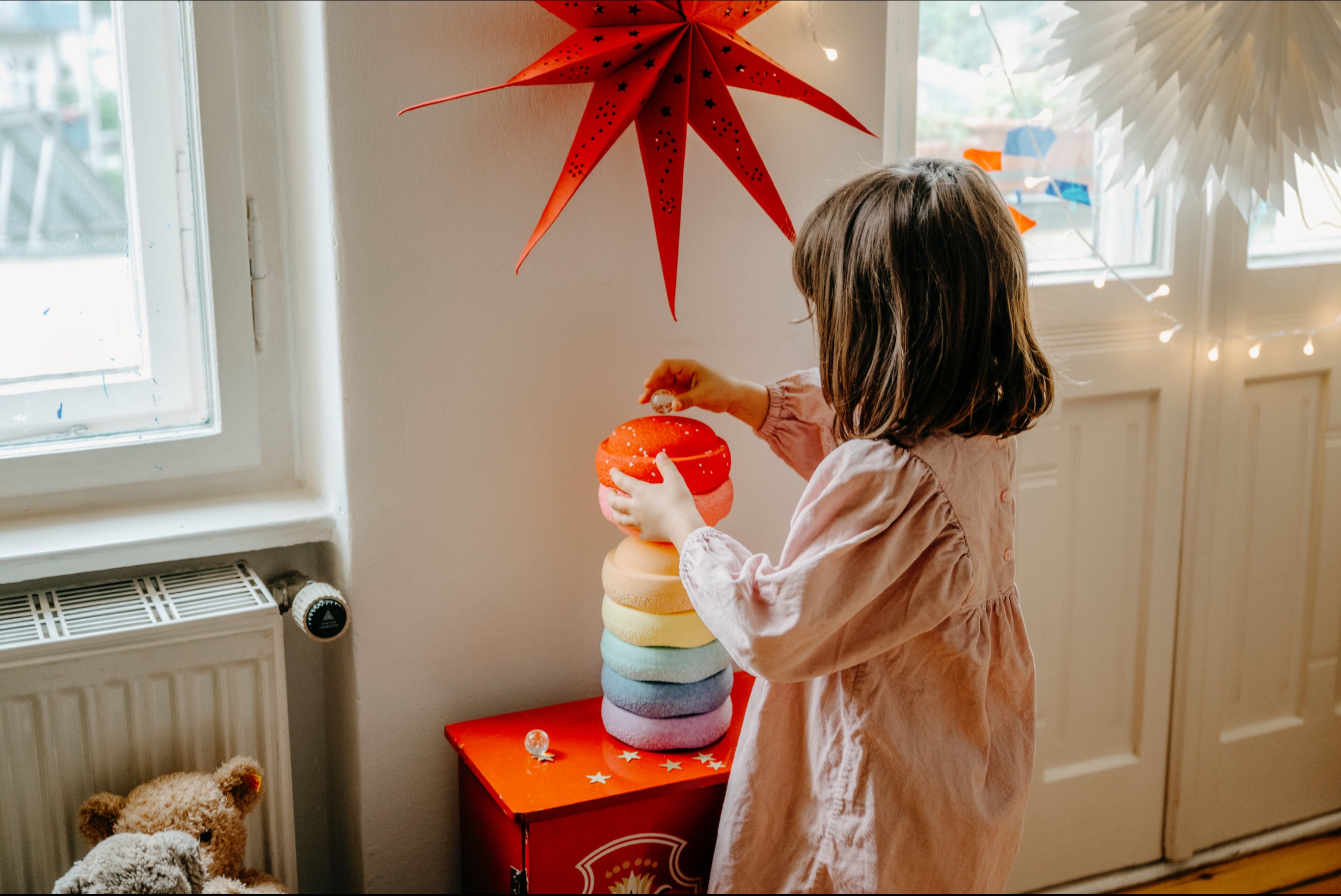 KOMMER SNART - Stapelstein original 6pk (MINI) + blush mini Holiday 25